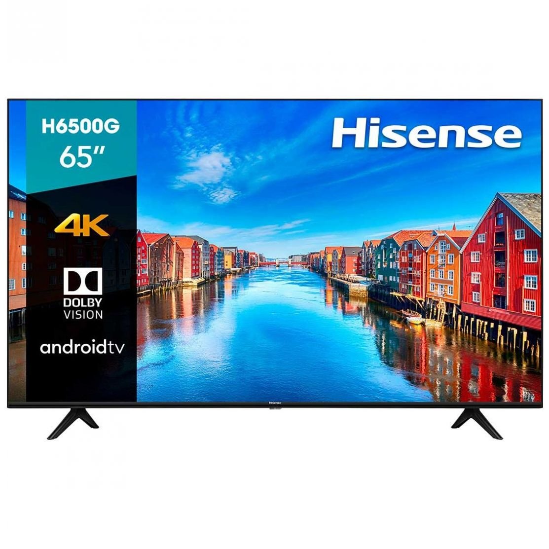 Pantalla Hisense 65" H65 4K Uhd Android Tv (65H6500G 2020)