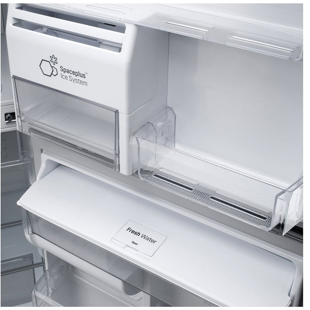 Refrigerador LG Top Mount Linear Inverter con Smart Thinq Wifi 16 Pies Negro  Lt44Agd