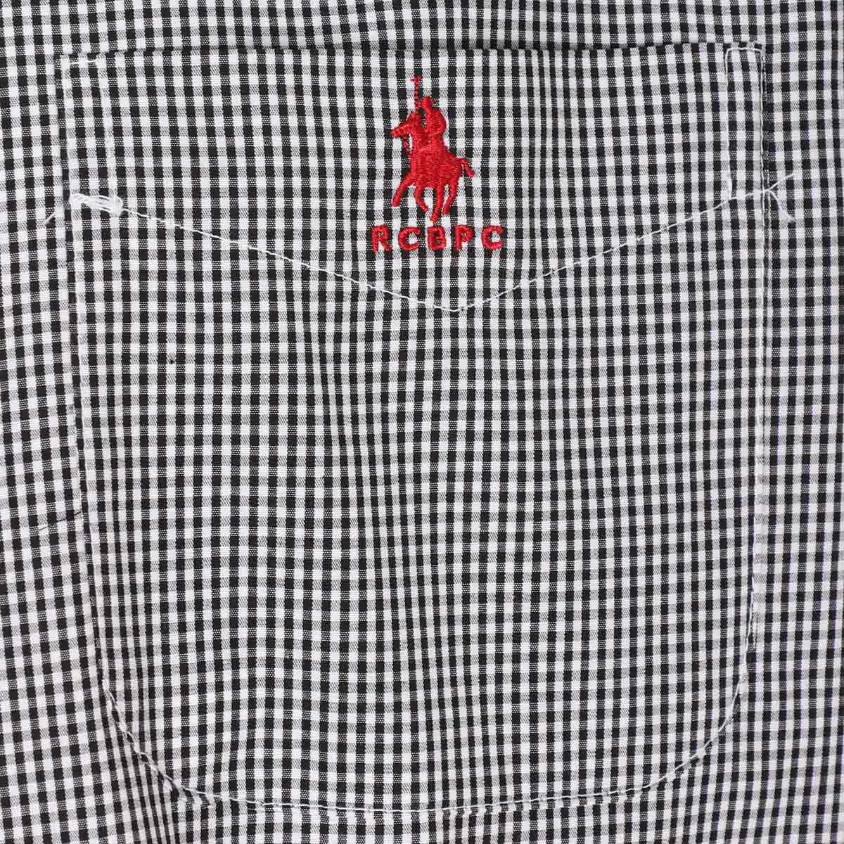 Camisa Talla Plus a Cuadros Rcb Polo Club para Hombre
