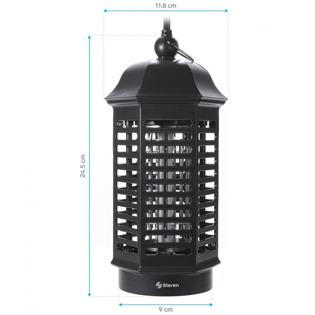 Exterminador Electrónico D/insectos Voladores Tamaño Mini