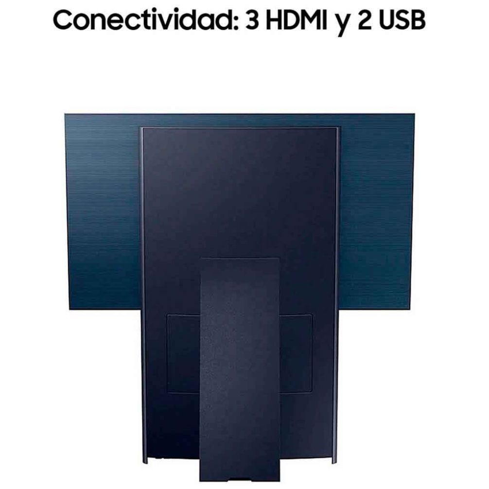 Pantalla Samsung 43" Qled Uhd 4K Sero Concept Qn43Ls05Tafxzx