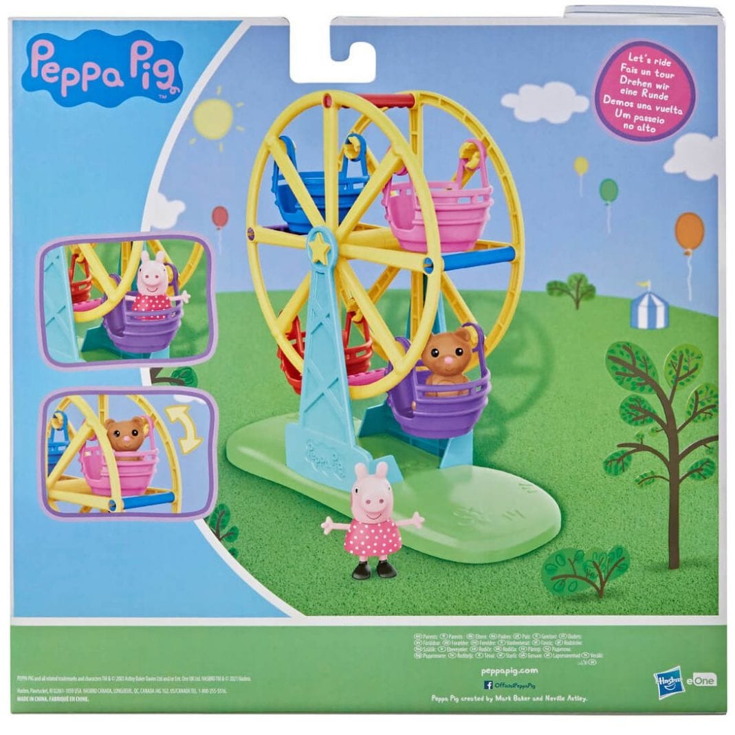 Figura de Peppa Ferris Wheel Ride Playset