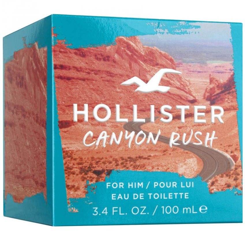 Fragancia para Hombre  Hollister Canyon Rush Edt 100 Ml