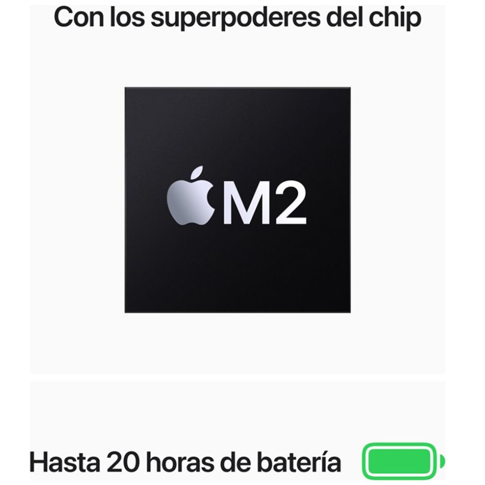 Macbook Pro 13: Chip M2 256Gb Ssd Gris Espacial