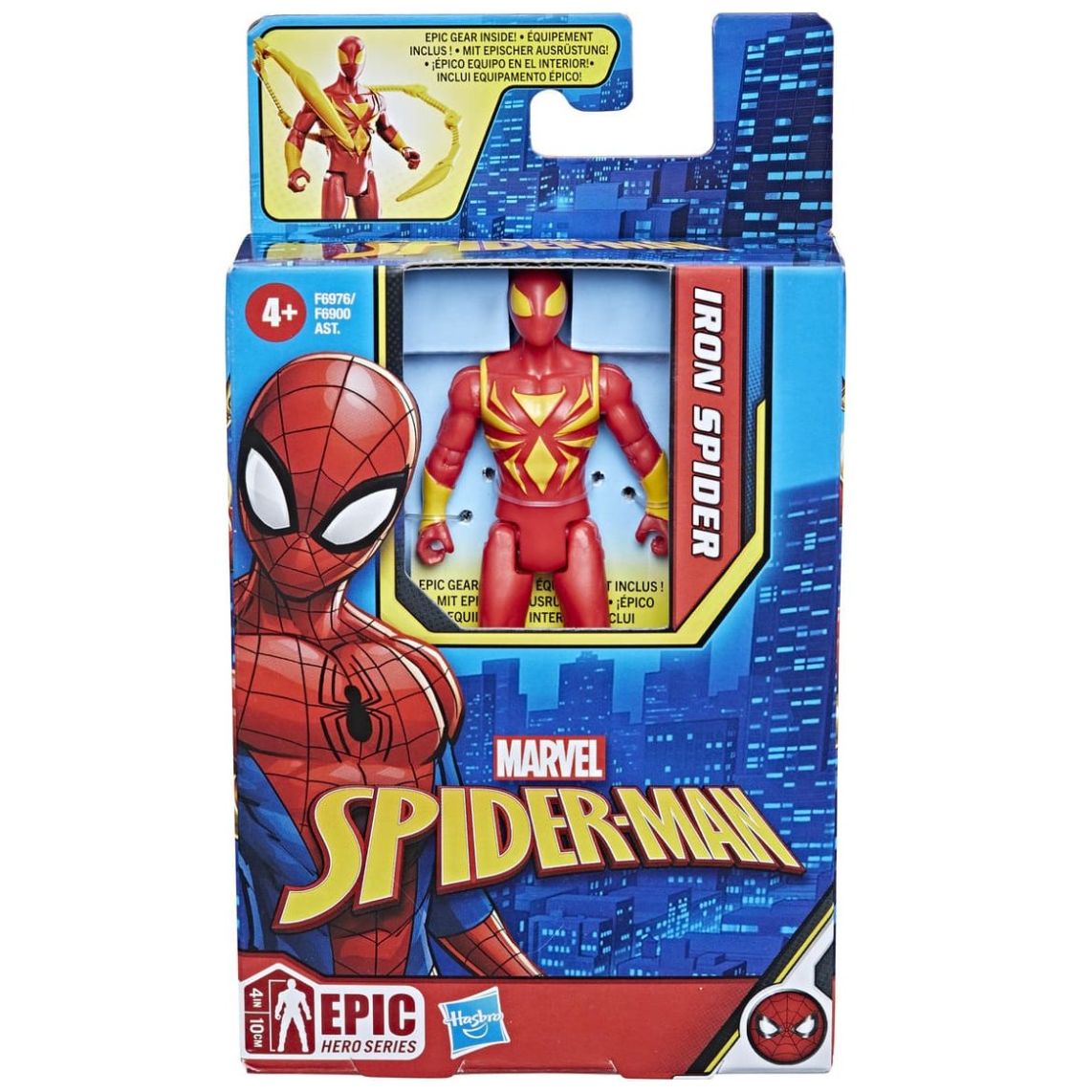 Figura Iron Spiderman 4In Hasbro