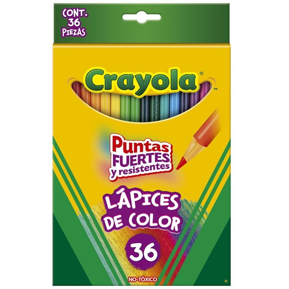 36 Lápices de Color Crayola