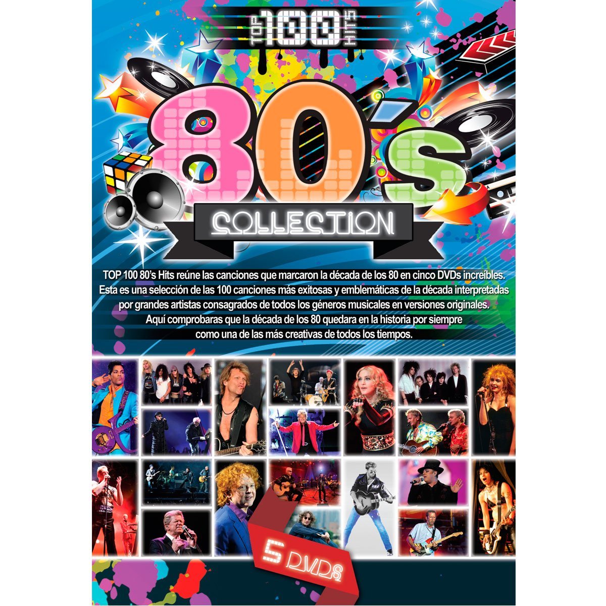 Dvd Box Set Top 100 Hits 80S