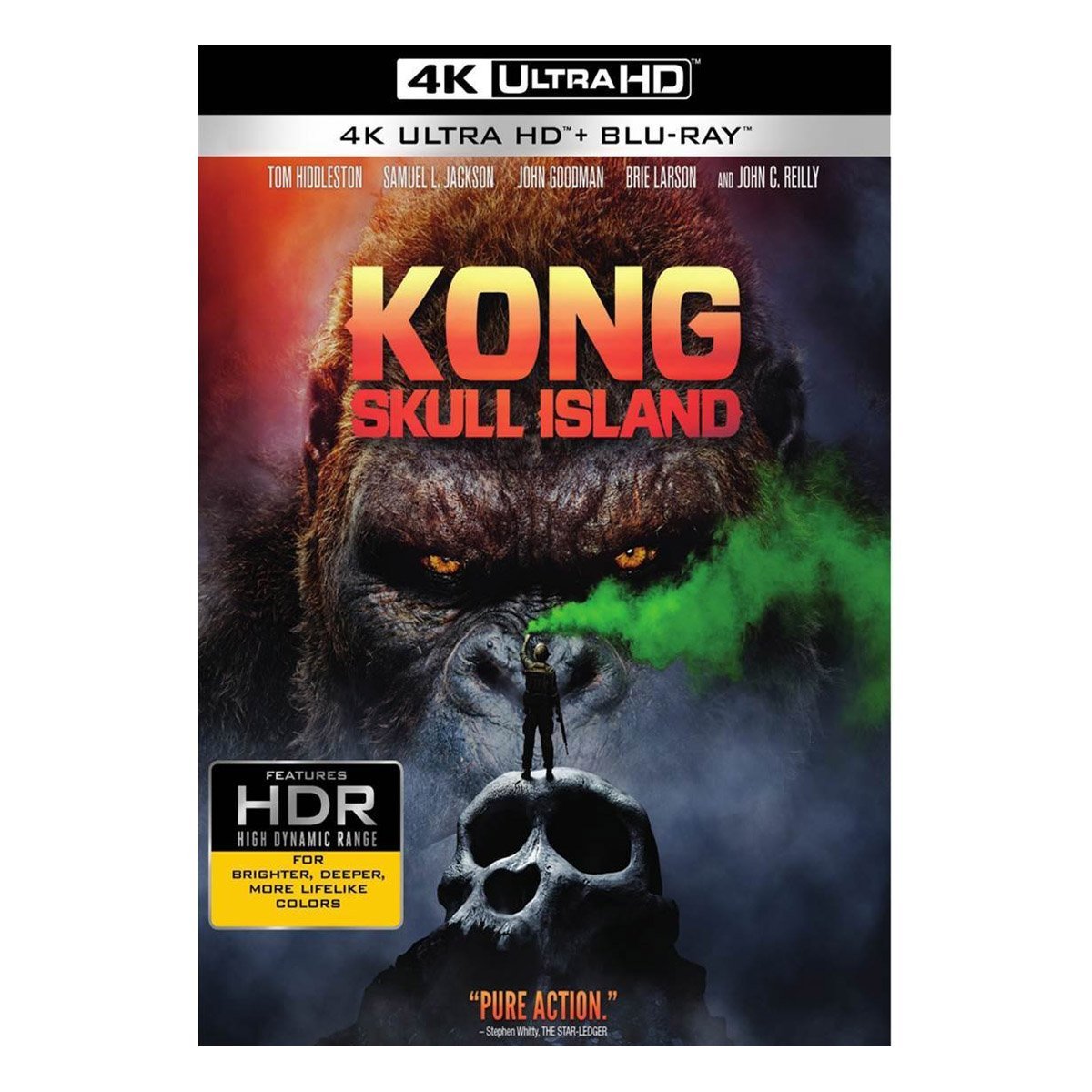 Blu Ray 4K Uhd + Blu Ray Kong la Isla Calavera