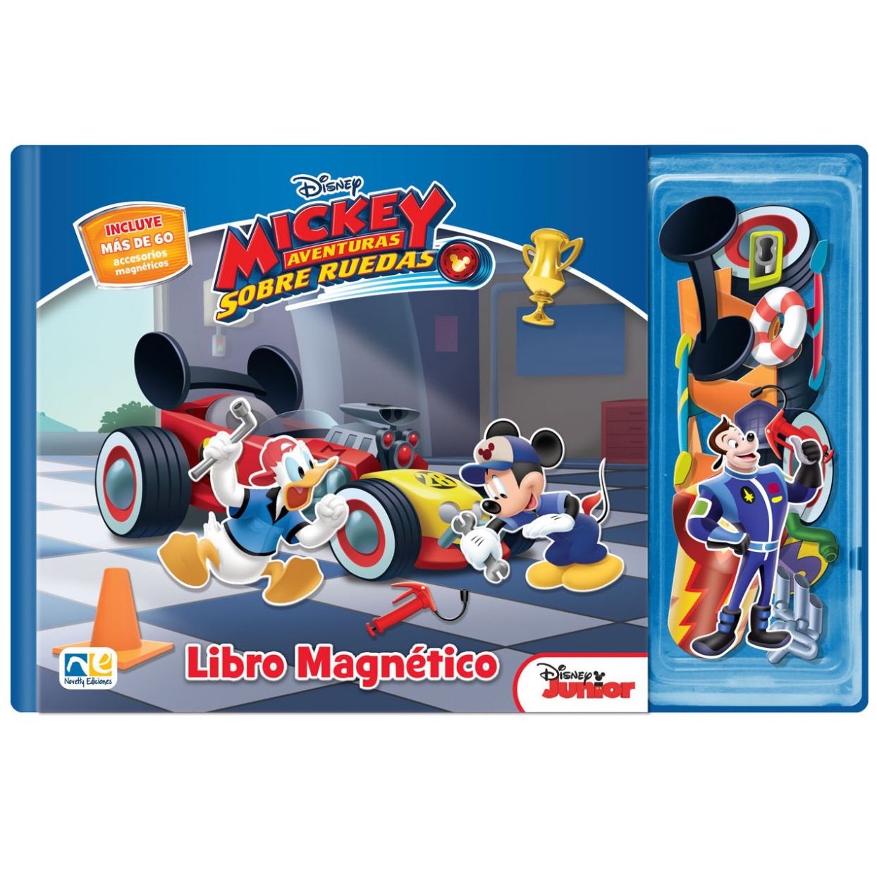 Libro Magnético Mickey y Sus Amigos Novelty