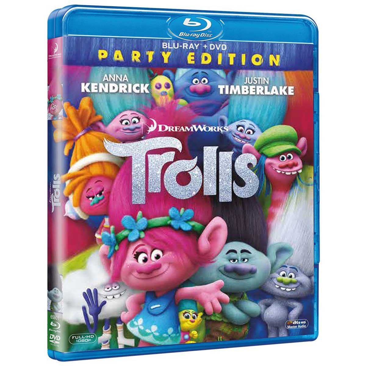 Blu Ray + Dvd Trolls