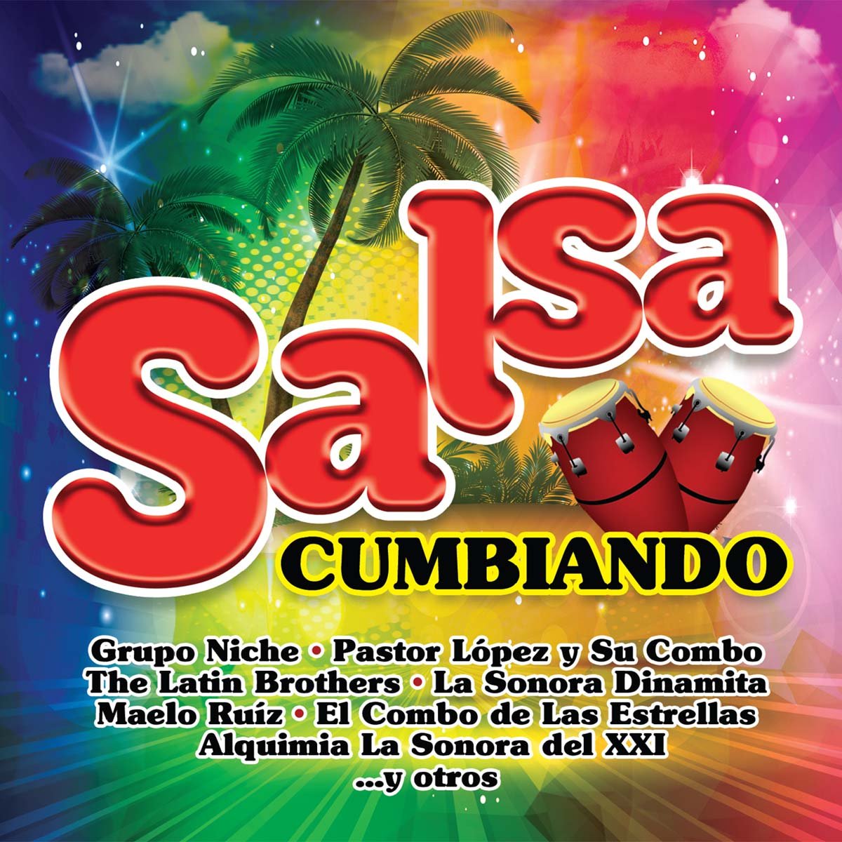 2 Cds Varios Artistas  Salsa Cumbiando