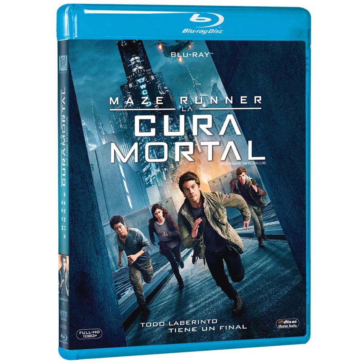 Blu Ray Maze Runner la Cura Mortal