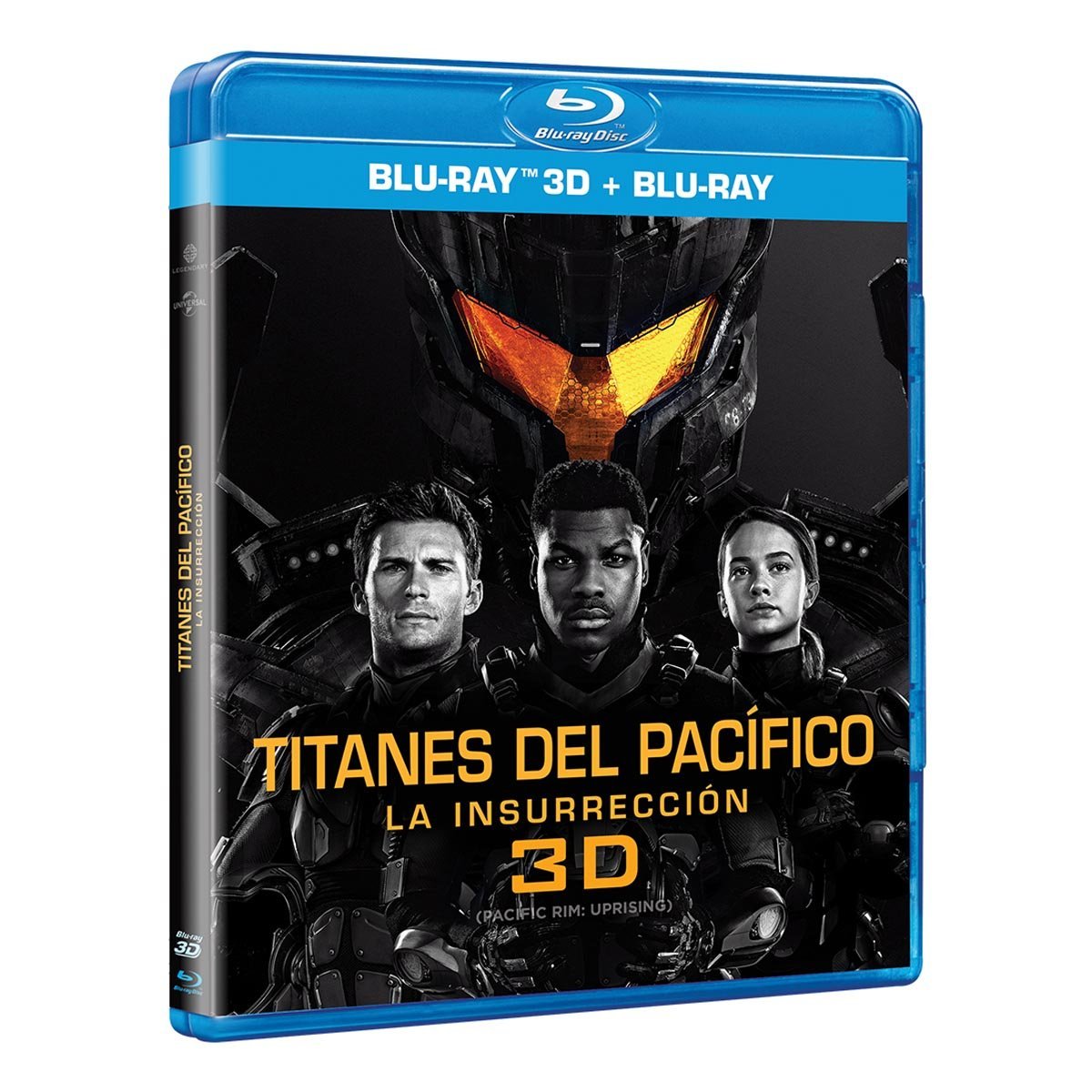 Blu Ray 3D Titanes Del Pacífico la Insurrección