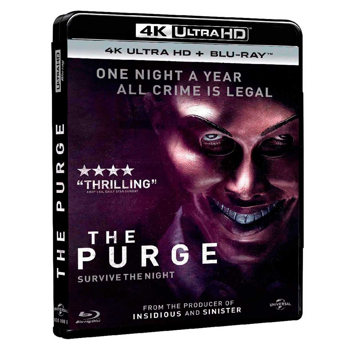 Blu Ray 4K la Noche de la Expiaciën