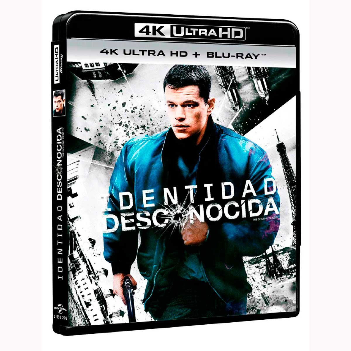 4K Uhd + Blu Ray  Identidad Desconocida