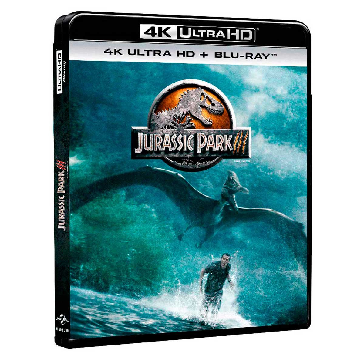 4K Ultra Hd + Blu Ray Parque Jurasico III