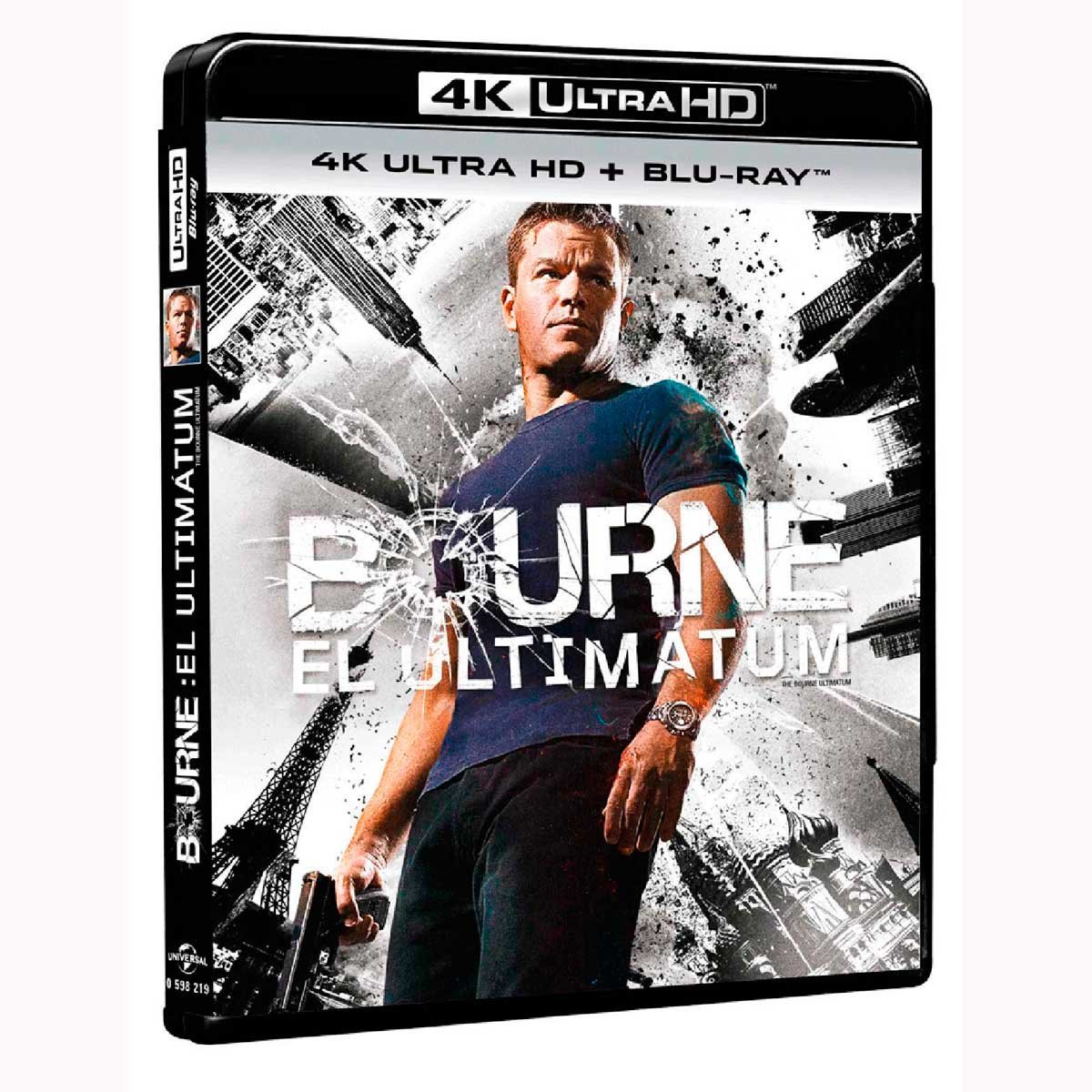 4K Uhd + Blu Ray  Bourne el Ultimatum