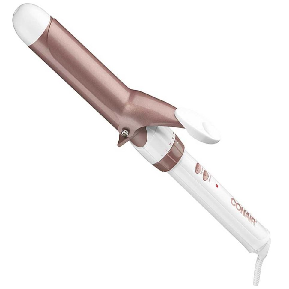 Tenaza 1 1/4" Rose Gold Doble Cerámica Conair