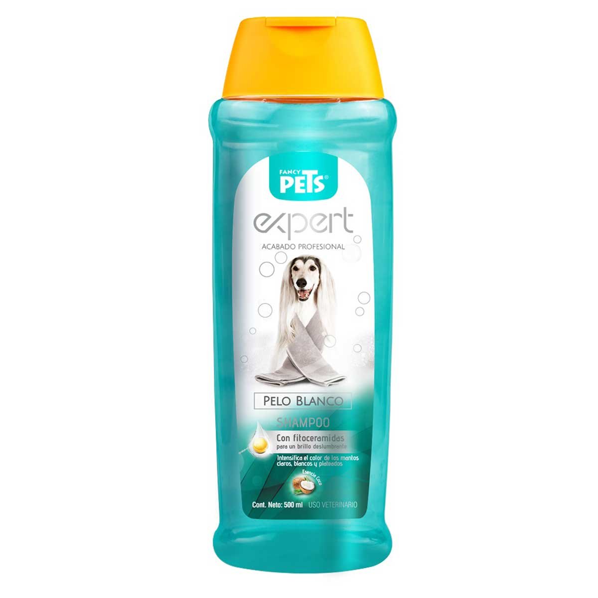 Shampoo para Pelo Blanco Expert 500Ml Acuario Lomas para Perro