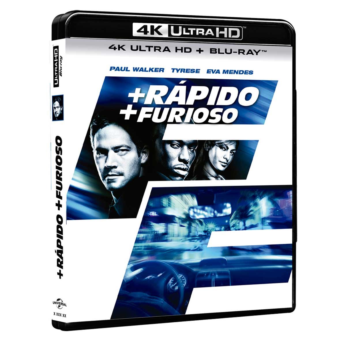 4K Uhd + Blu Ray + Rápido + Furioso