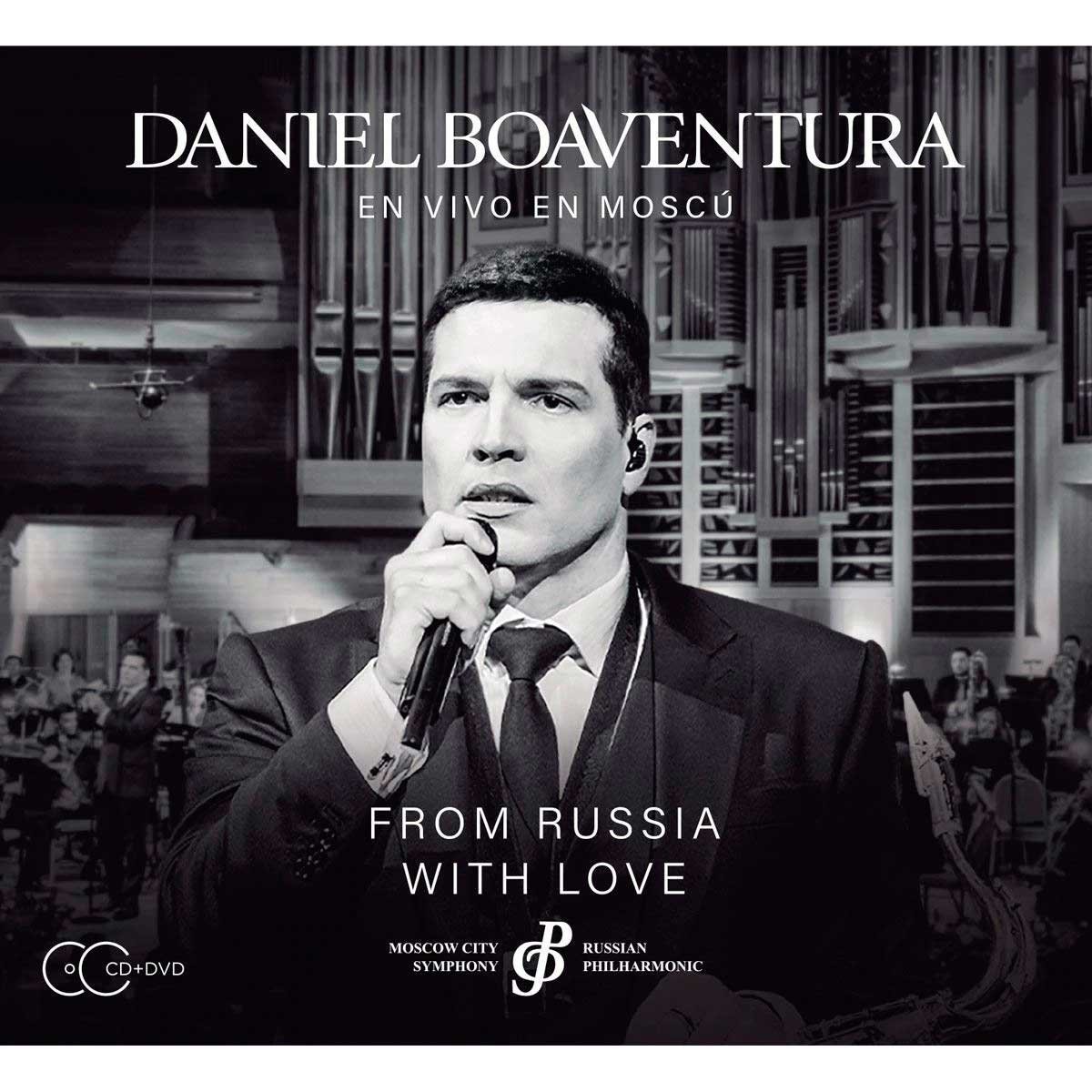 Cd + Dvd Daniel Boaventura From Russia Whith Love