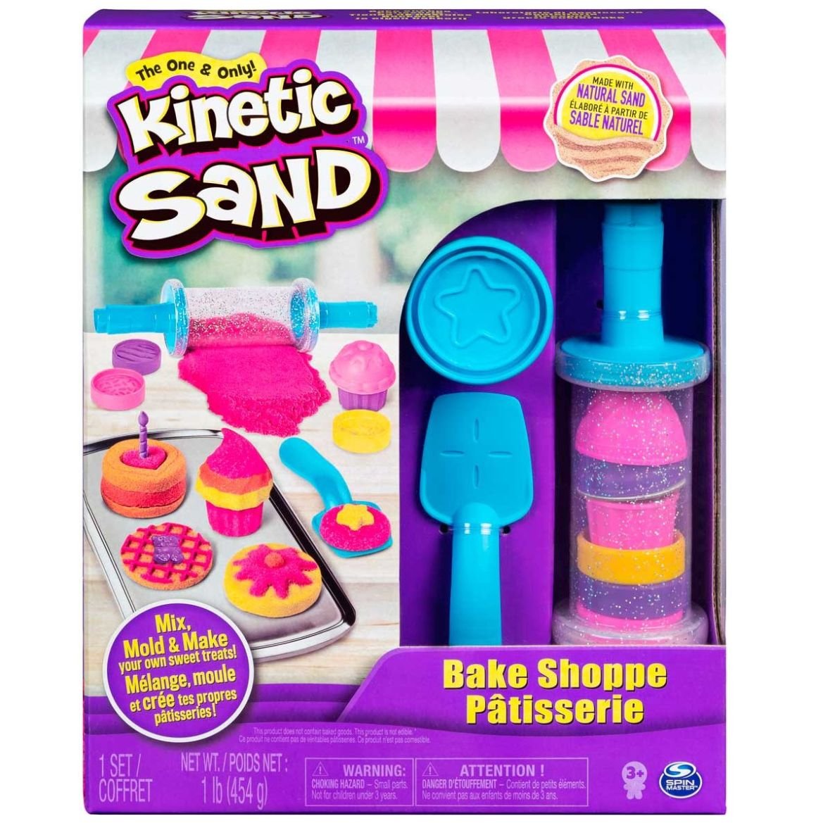 Juego de Pastelería Kinetic Sand Spin Master