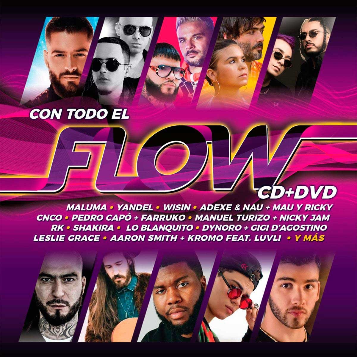 Cd + Dvd con Todo el Flow