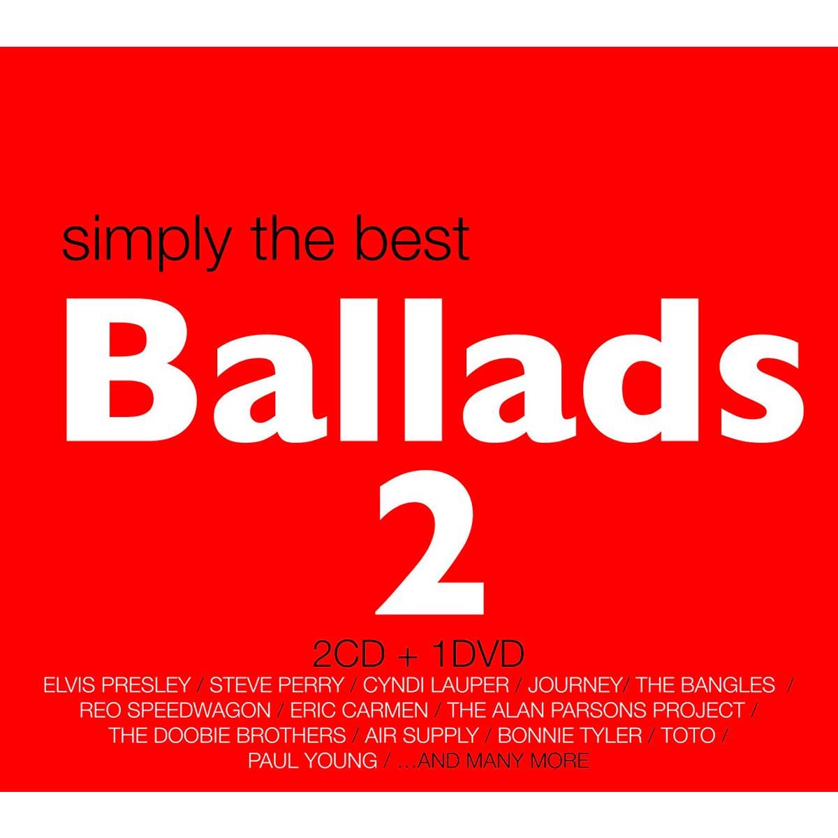 2Cd's + Dvd Simply The Best Ballads 2