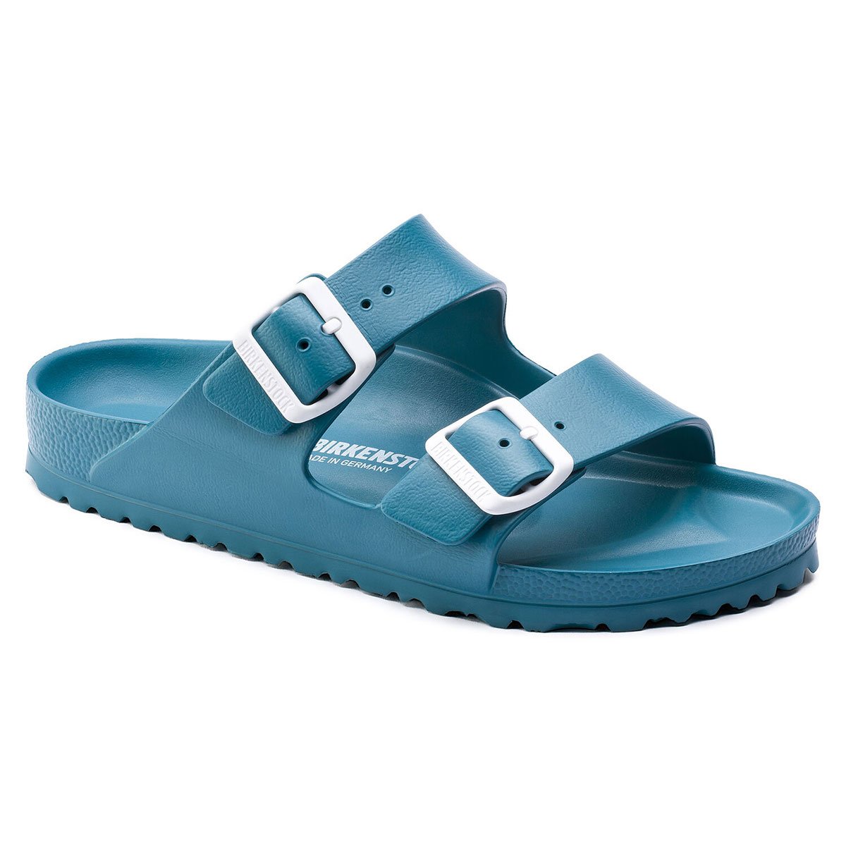 Sandalia Arizona con Doble Correa Ajustable Azul Birkenstock