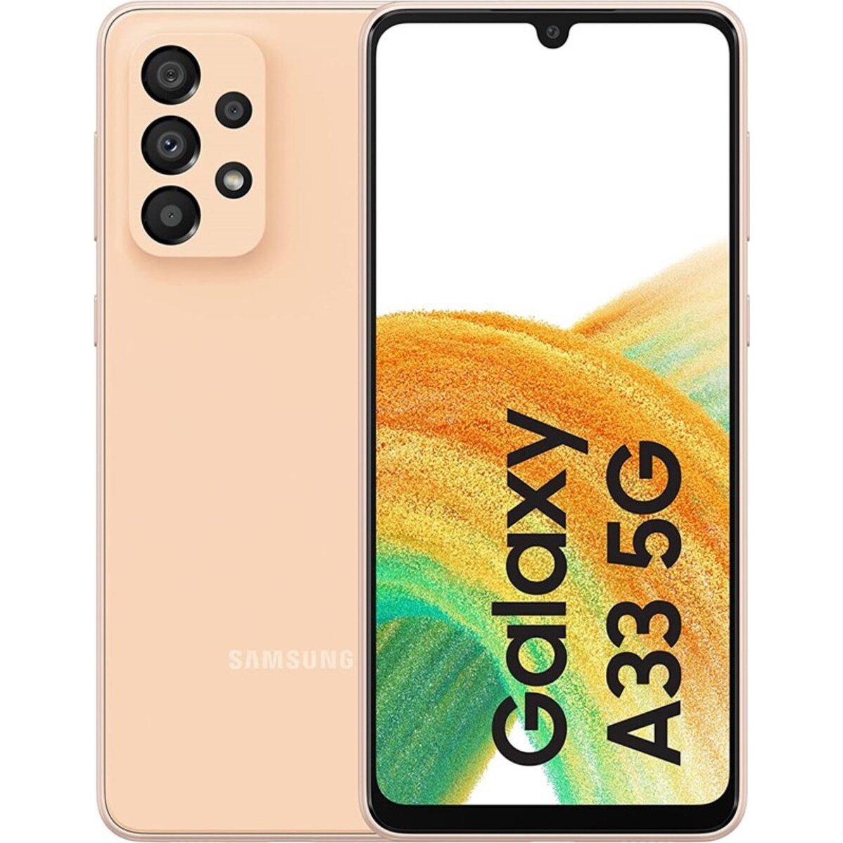 Celular Samsung A33 A336 Color Naranja R4 (Telcel)