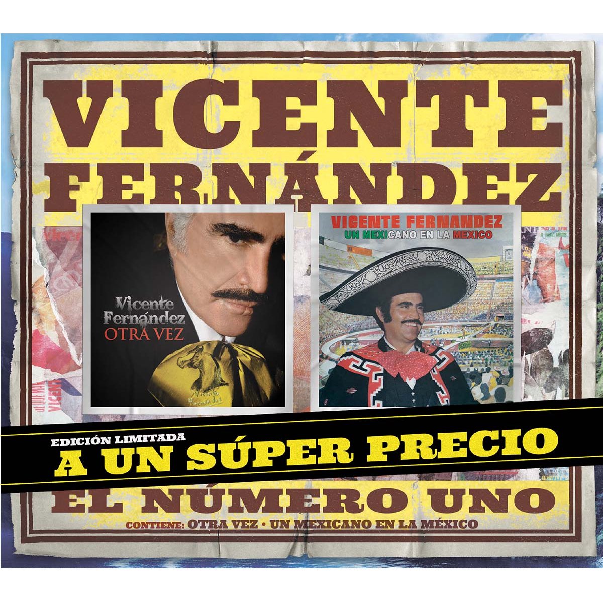 2 Cds Vicente Fernandez Otra Vez, un Mexicano en la México