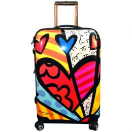 Maleta Vertical Spinner 28 Corazón Britto