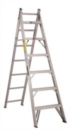 Escalera Convertible De Aluminio (13 Escalones) Cuprum C-2287-13