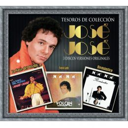 3 Cds José José Tesoros De Colección