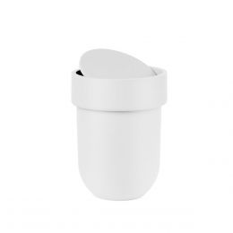 Bote Basura Touch Blanco