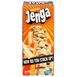 Jenga Clásico Hasbro - Juego De Mesa