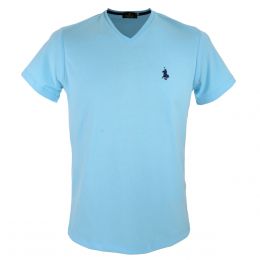 Playera Cuello V Polo Club