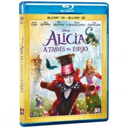 Blu Ray 3D + Blu Ray Alicia A Traves Del Espejo
