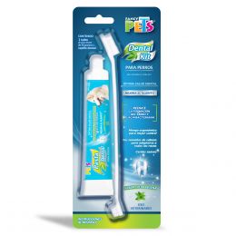 Kit Dental Para Perro Con Pasta Y Cepillo