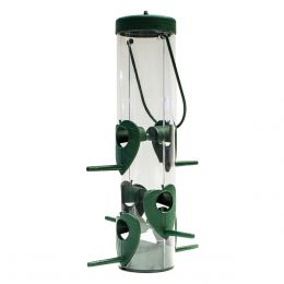 Alimentador Para Aves Con 6 Estaciones Y Capacidad De 600Grs Acuario Lomas