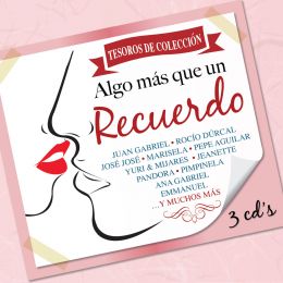 3 Cds Varios Algo Más Que Un Recuerdo
