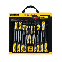 Stanley Juego De 42 Destornilladores + Bolsa Destornilladores