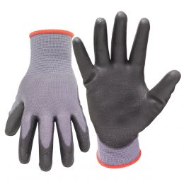 Guantes De Nylon, Talla Gde, Recubrimiento En Poliuretano