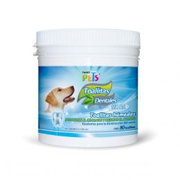 Toallitas Dentales 80 Pzas Fancy Pets Mod. Fl3820 Para Perro