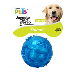 Juguete Pelota Flexible C/sonido Gde Fancy Pets Mod. Fl8756
