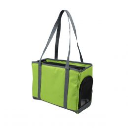 Bolsa De Mano De Tela Verde Fancy Pets Mod. Fl8813