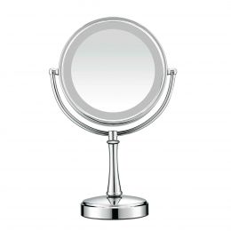 Espejo Redondo Con Luz Be87 Nickel Cepillado 1X/7X Conair