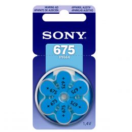 Pila Auditiva 6 Piezas Sony Pr675-D6A Ula