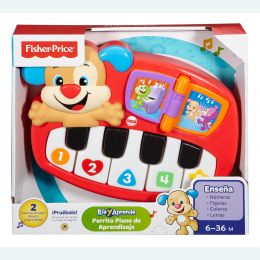 Fisher Price Ríe Y Aprende Perrito Piano De Aprendizaje Mattel