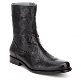 Bota Piel Franco Cuadra Para Caballero